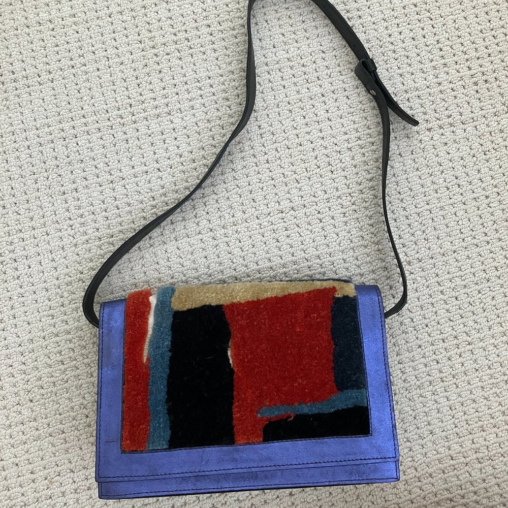 Rachel Comey Pala Shoulder Bag in Dark Carpet